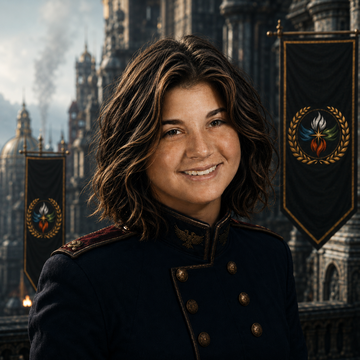 Scoonie Baker, author of The Novus Imperium Trilogy dystopian dark academia series
